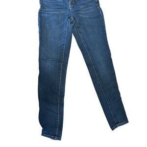 Aeropostale Jegging Jeans Womens 4 Regular Dark Wash Stretch Denim Slim Fit